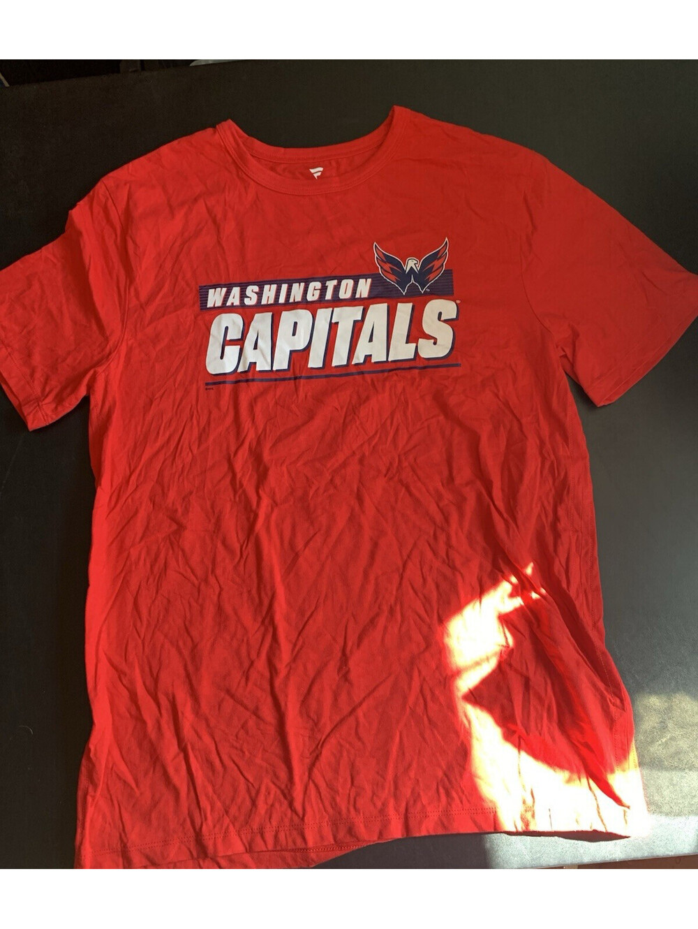 Fanatics NHL Washington Capitals Red T-Shirt Size M Officially Licensed